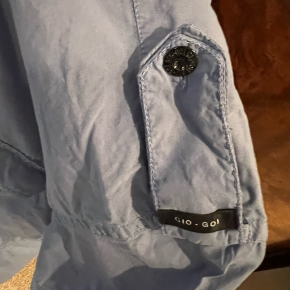 Gio Goi blue button down - Picture 4 of 8